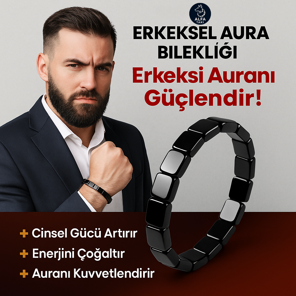 Alfa Takı – Maskülen Enerji, Libido ve Cinsel İstek Destekleyici Hematit Bileklik