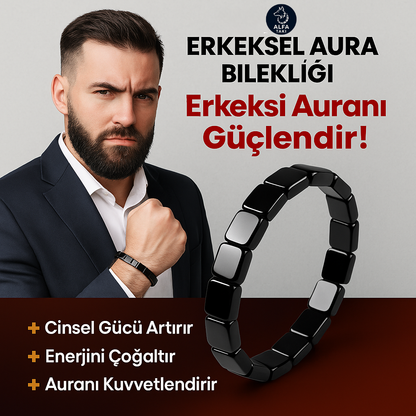 Alfa Takı – Maskülen Enerji, Libido ve Cinsel İstek Destekleyici Hematit Bileklik